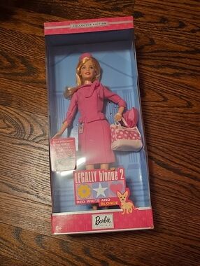 Legally Blonde 2 Barbie Collector Doll- New In Box
